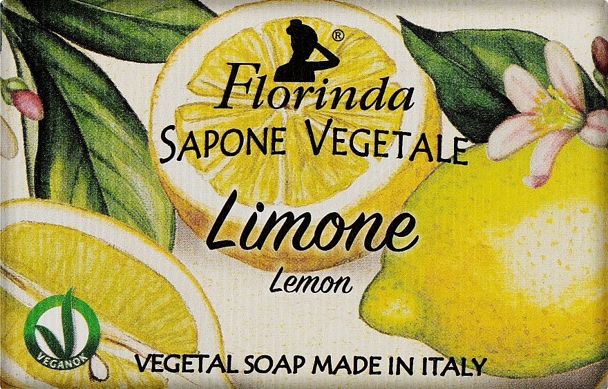 Мило натуральне "Лимон" - Florinda Lemon Natural Soap — фото N3