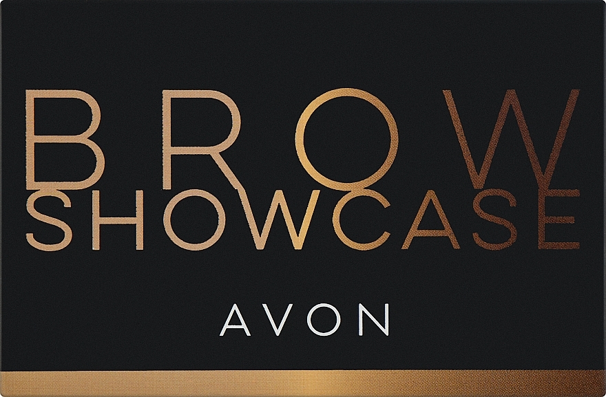 Палетка тіней для брів - Avon Brow Showcase — фото N2