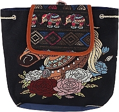 Духи, Парфюмерия, косметика Рюкзак-мешок из ткани CS10988U, с принтом единорог, синий - Cosmo Shop
