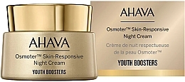 Парфумерія, косметика Нічний крем для шкіри - Ahava Osmoter Skin-Responsive Youth Booster Night Cream