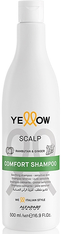 Шампунь для волос - Yellow Scalp Comfort Shampoo — фото N1