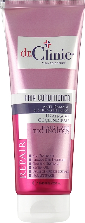 Укрепляющий кондиционер для волос - Dr. Clinic Anti Damage&Strenthening Hair Conditioner — фото N1