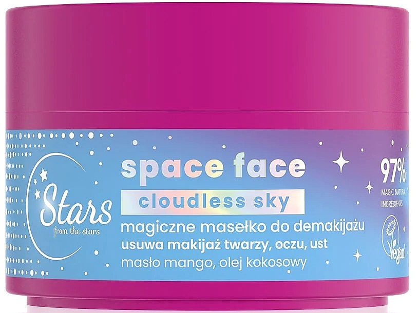 Масло для зняття макіяжу - Stars from The Stars Space Face Cloudless Sky — фото N1