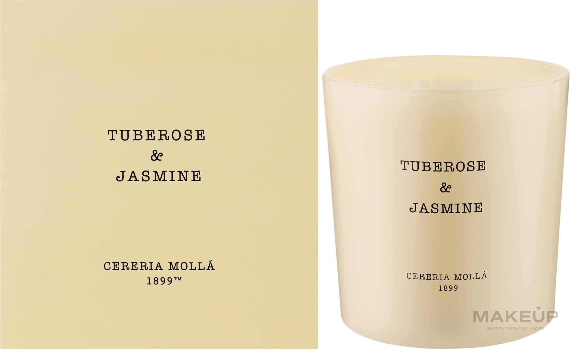 Cereria Molla Tuberose & Jasmine - Ароматична свічка — фото 600g