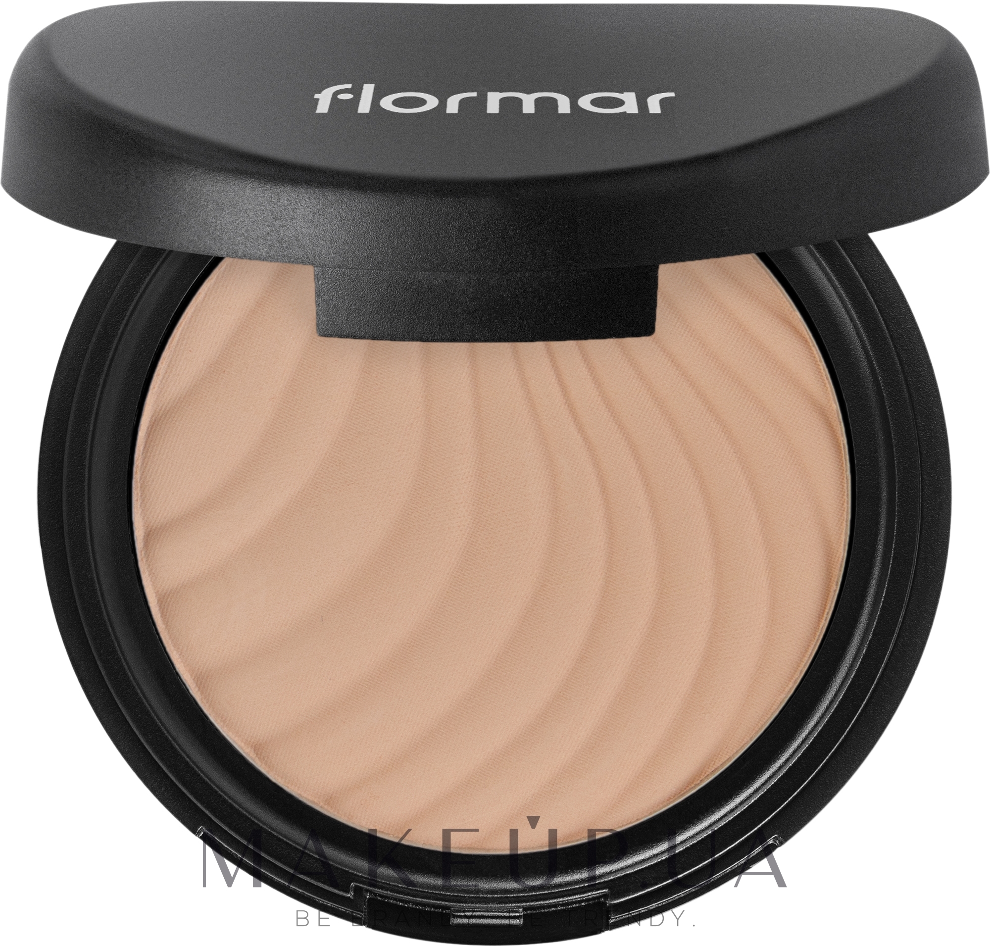 Компактна пудра - Flormar Wet & Dry Compact Powder — фото W07 - Caramel peach