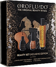 Духи, Парфюмерия, косметика Набор - Orofluido Beauty Set Exclusive Edition (elixir/50ml + nail/2x15ml)