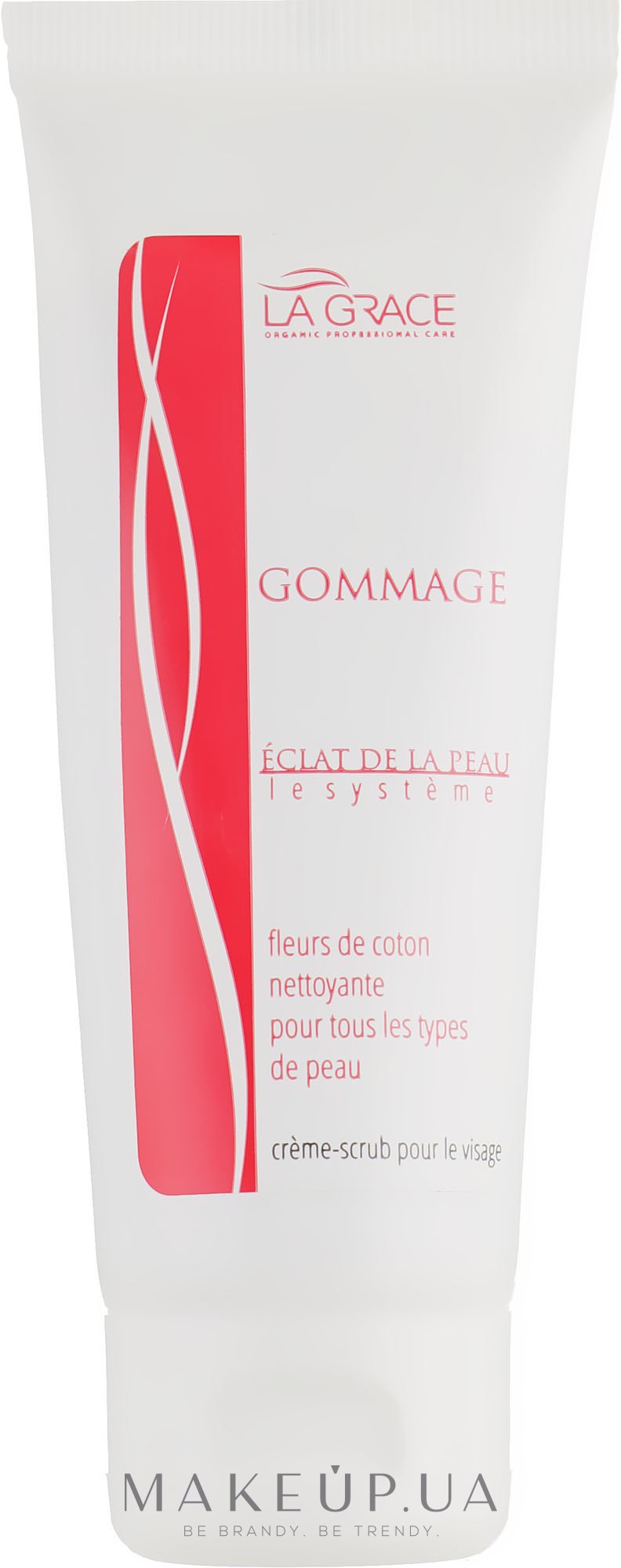 Хлопковый гоммаж - La Grace Eclat De La Peau Gommage Coton — фото 75ml
