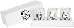 Набор - Diptyque Votive Candle Trio (candle/70gx3) — фото N1