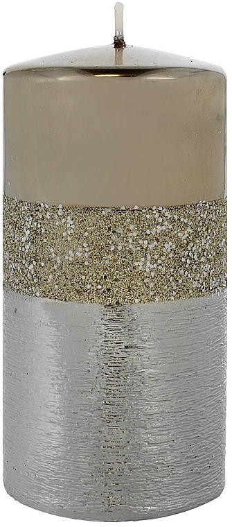 Декоративна свічка, 7х14 см, шампань - Artman Queen — фото N1