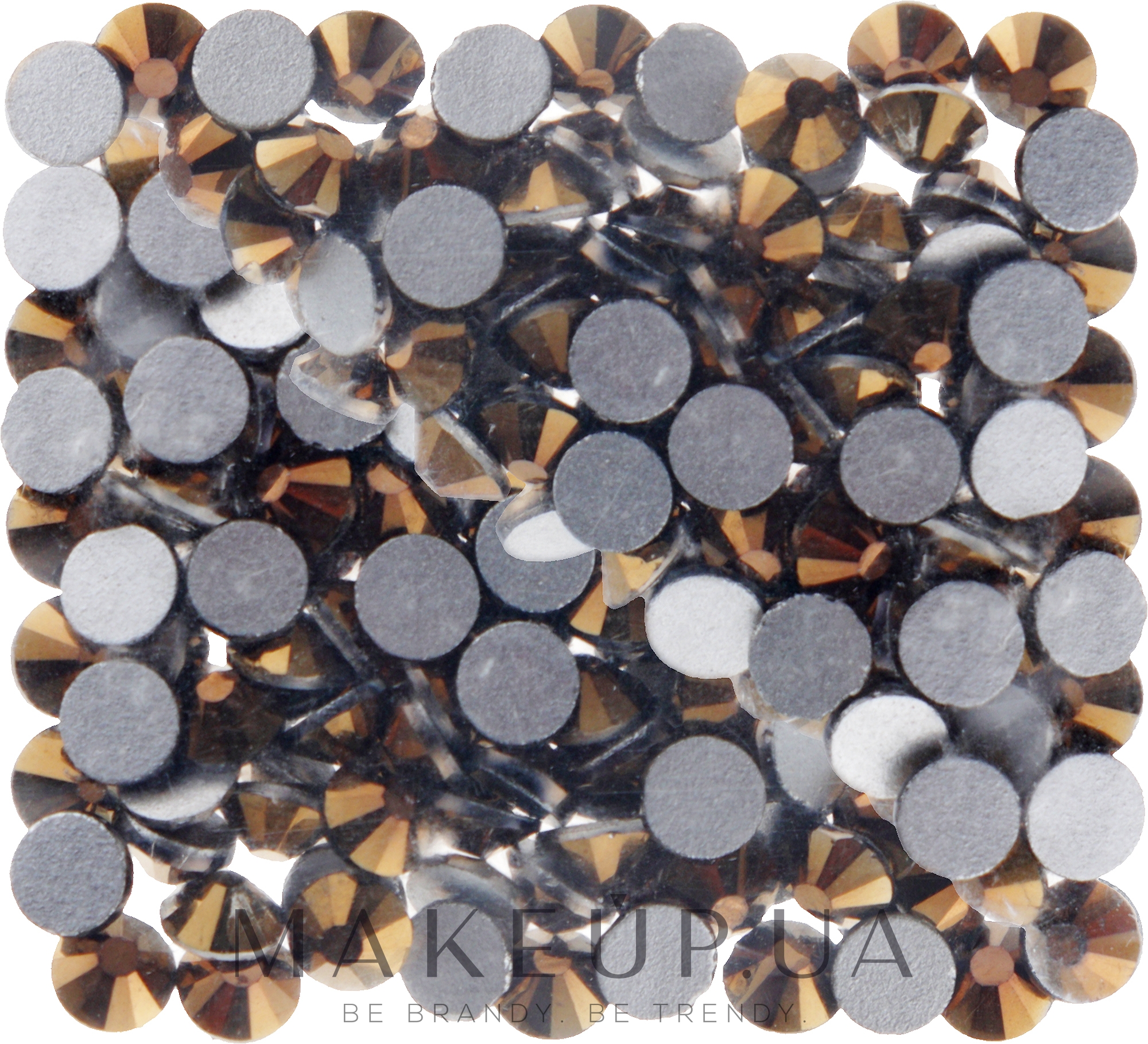 Декоративные кристаллы для ногтей "Crystal Aurum", размер SS 12, 100шт - Kodi Professional — фото 1уп