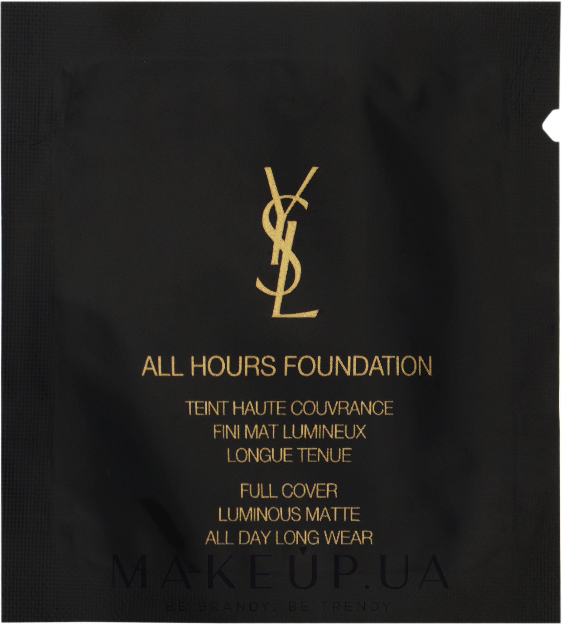 ПОДАРОК! Тональная основа для лица с матовым эффектом, придающая коже сияние - Yves Saint Laurent All Hours Foundation Luminous Matte — фото LN9