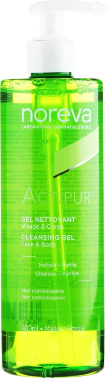 Очищающий гель для лица и тела - Noreva Actipur Dermo Cleansing Gel Face & Body — фото N3