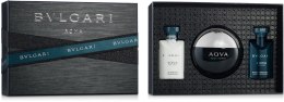 Парфумерія, косметика Bvlgari Aqva Pour Homme - Набір (edt 50 + s/g 40 + afsh 40)