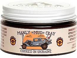 Духи, Парфюмерия, косметика Глина для волос - Manly Club Mud Clay