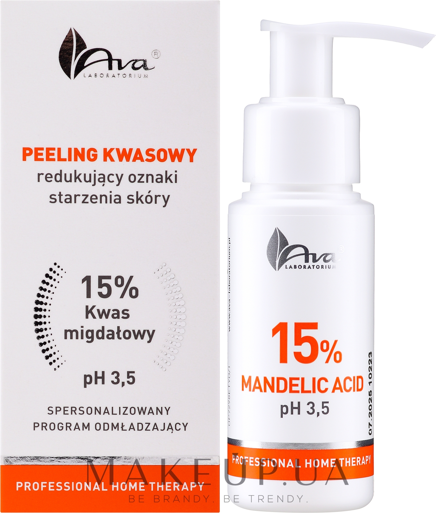 Кислотный пилинг для лица 15% - Ava Laboratorium Professional Home Therapy — фото 50ml