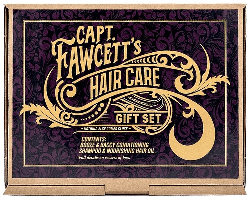 Набір - Captain Fawcett Hair Care Gift Set (shamp/250ml + treatment/oil/100ml) — фото N3