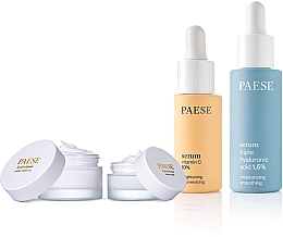 Духи, Парфюмерия, косметика Набор - Paese (serum/15ml + serum/30ml + base/30ml + cr/15ml)