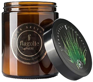 Ароматическая свеча "Цитронелла" в банке - Flagolie Fragranced Candle Citronella — фото N1