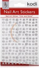 Духи, Парфюмерия, косметика Наклейки для дизайна ногтей - Kodi Professional Nail Art Stickers SP015