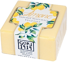 Мыло "Лимон" - Gori 1919 Lemon Natural Vegetable Soap — фото N1