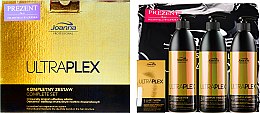 Духи, Парфюмерия, косметика Набор - Joanna Ultraplex (activator/100ml + stabilizer/500g + shm/500g + cond/500g)