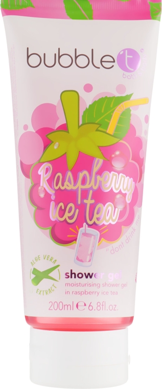 Гель для душа - Bubble T Raspberry Ice Tea Shower Gel — фото N1