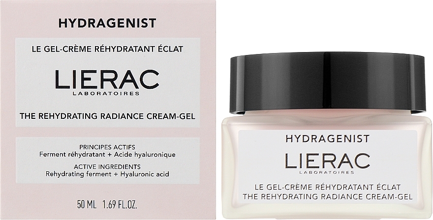 Увлажняющий крем-гель для лица - Lierac Hydragenist The Rehydrating Radiance Cream-Gel — фото N2