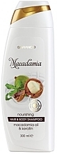 Парфумерія, косметика Живильний шампунь для волосся й тіла - Aries Cosmetics Garance Macadamia Nourishing Hair & Body Shampoo