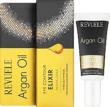 Омолоджувальний еліксир для контуру очей - Revuele Argan Oil Elixir — фото N2