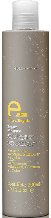 Шампунь відновлювальний для сухого і пошкодженого волосся - Eva Professional E-Line Repair Shampoo — фото N3