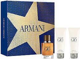 Парфумерія, косметика Giorgio Armani Acqua di Gio Absolu - Набір (edp/40ml + a/sh/balm/75ml + sh/gel/75ml)