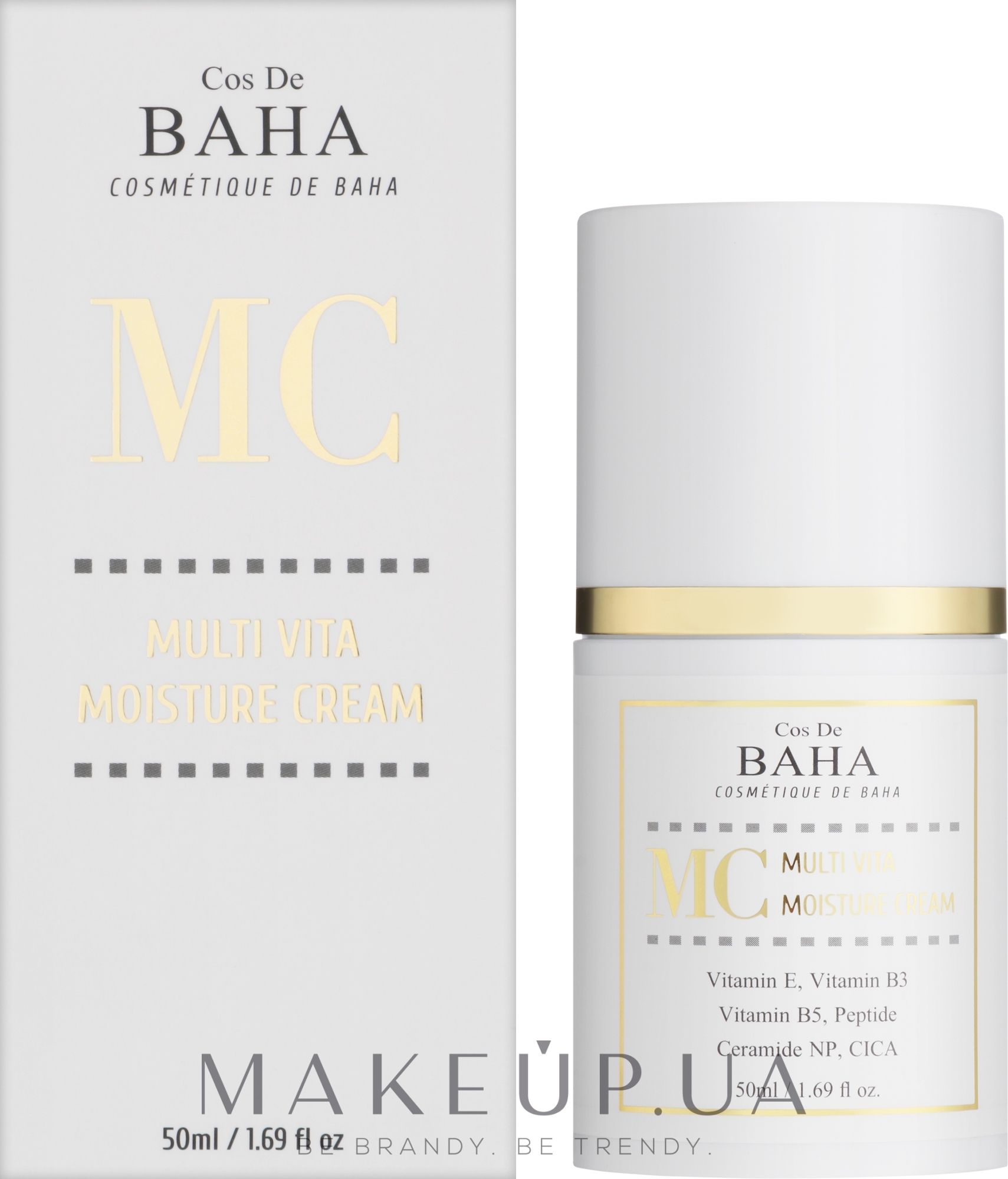 Крем для обличчя - Cos De BAHA Multi Vita Moisture Cream — фото 50ml