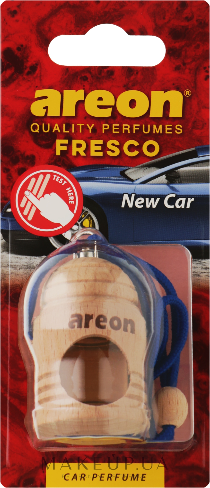 Ароматизатор для авто "Новая машина" - Areon Fresco New Car — фото 4ml