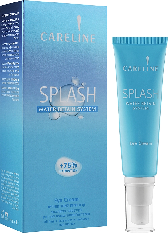 Крем для кожи вокруг глаз - Careline Splash Eye Cream — фото N2