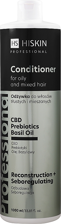 Кондиционер для жирных волос - HiSkin CBD Conditioner For Oily Hair — фото N4