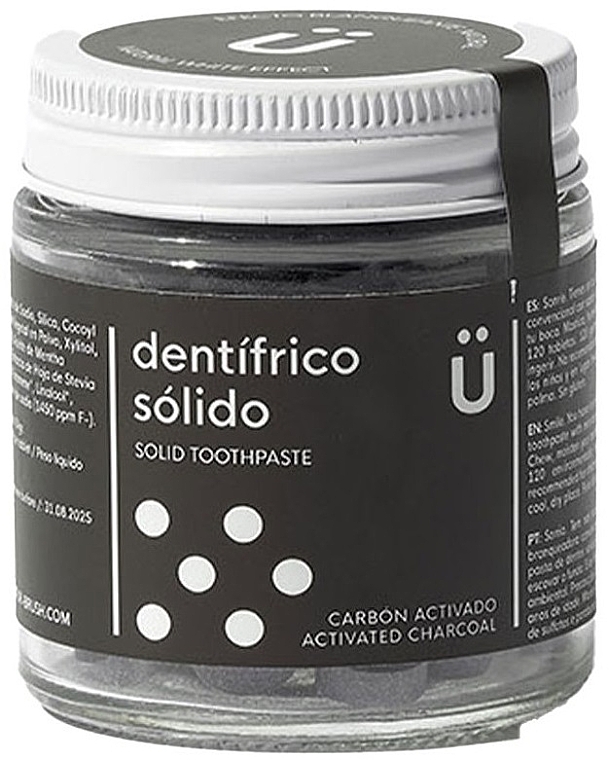 Тверда зубна паста з активованим вугіллям - NaturBrush Activated Charcoal Solid Toothpaste — фото N1