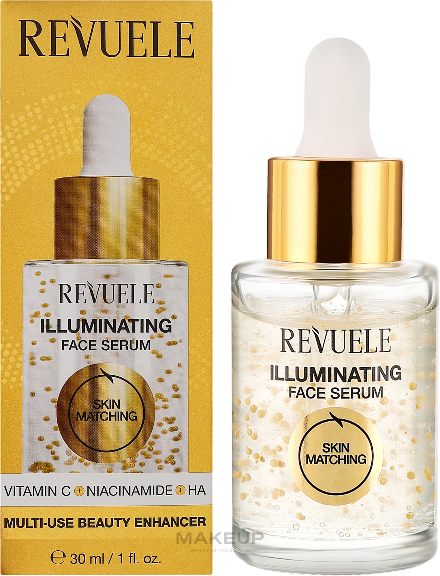 Сироватка для сяйва шкіри обличчя - Revuele Skin Matching Illuminating Face Serum — фото 30ml