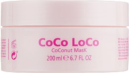 Маска для волос с кокосовым маслом - Lee Stafford Coco Loco — фото N2