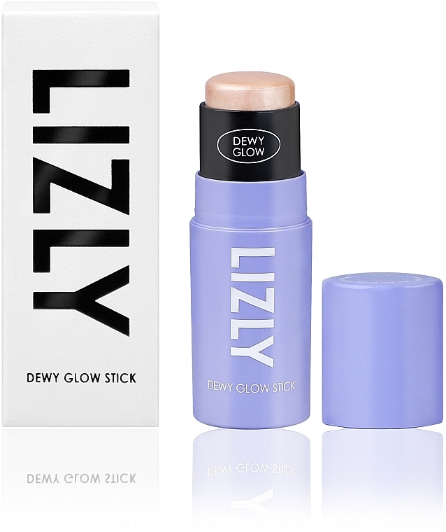 Хайлайтер в стике - Lizly Dewy Glow Stick — фото N2