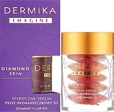 УЦІНКА Сироватка проти зморщок - Dermika Imagine Diamond Skin Spherical Anti-wrinkle Serum 3D Day & Night * — фото N2