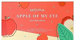 Палетка тіней для повік - Moira Apple Of My Eye Juicy Series Palette — фото N2