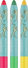 Набор карандашей для лица и тела - Wet N Wild x Scooby Doo Glow Madness 3 Piece UV Glow Face & Body Crayon Set (crayon/3x3,2g) — фото N2