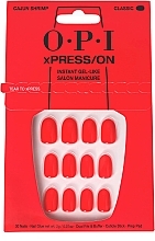 Набор накладных ногтей - OPI Xpress/On Cajun Shrimp — фото N1