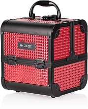 Парфумерія, косметика Косметичний кейс, міні, червоний - Inglot Case  Ice Cube Mini Red K105-19HC