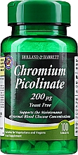 Пищевая добавка "Пиколинат хрома", 200 мкг - Holland & Barrett Chromium Picolinate — фото N1