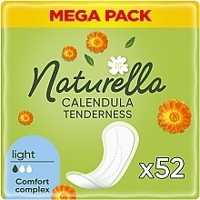 Щоденні гігієнічні прокладки "М'якість календули", 52 шт - Naturella Calendula Tenderness Light — фото N1