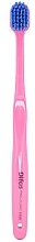 Зубная щетка "Ultra Soft" 512568, розовая с синей щетиной - Difas Pro-Clinic 5100 — фото N2