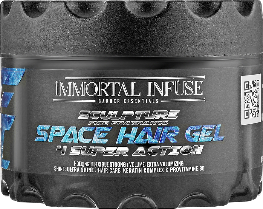 Космічний гель для укладання волосся - Immortal Infuse Sculpture Space Hair Gel — фото N1