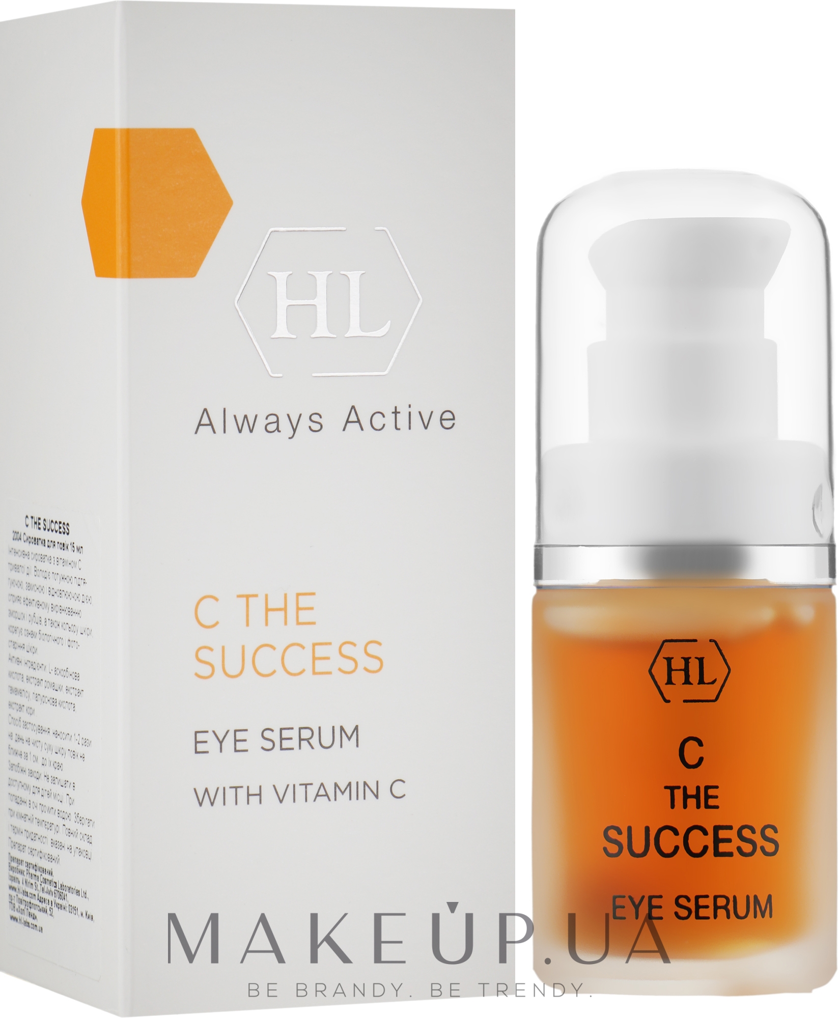 Сиворотка для повік - Holy Land Cosmetics C The Success Eye Serum — фото 15ml
