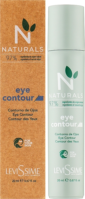 Сыворотка для ухода за кожей вокруг глаз - Levissime Naturals Eye Contour — фото N2